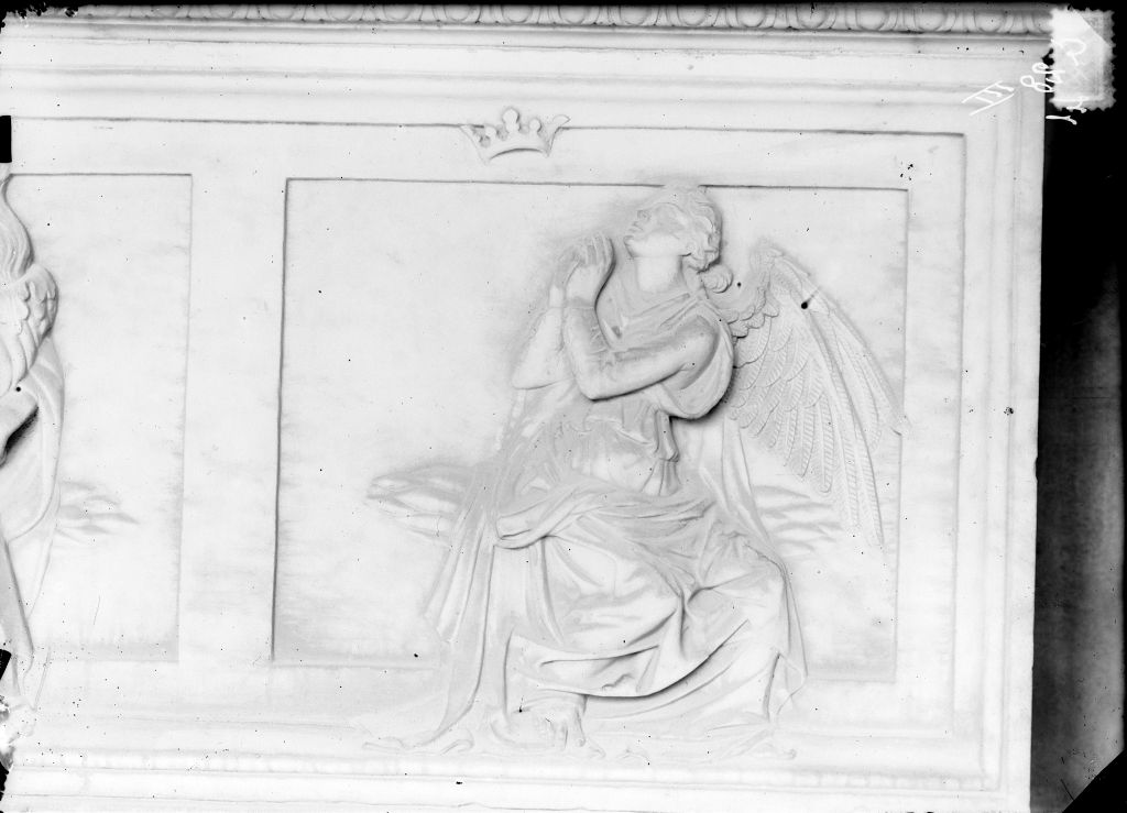 Pisa - Camposanto - Monumento sepolcrale dell'arcivescovo Pietro Ricci (negativo) di Guardi, Andrea di Francesco, Anonimo (XIX/ XX)