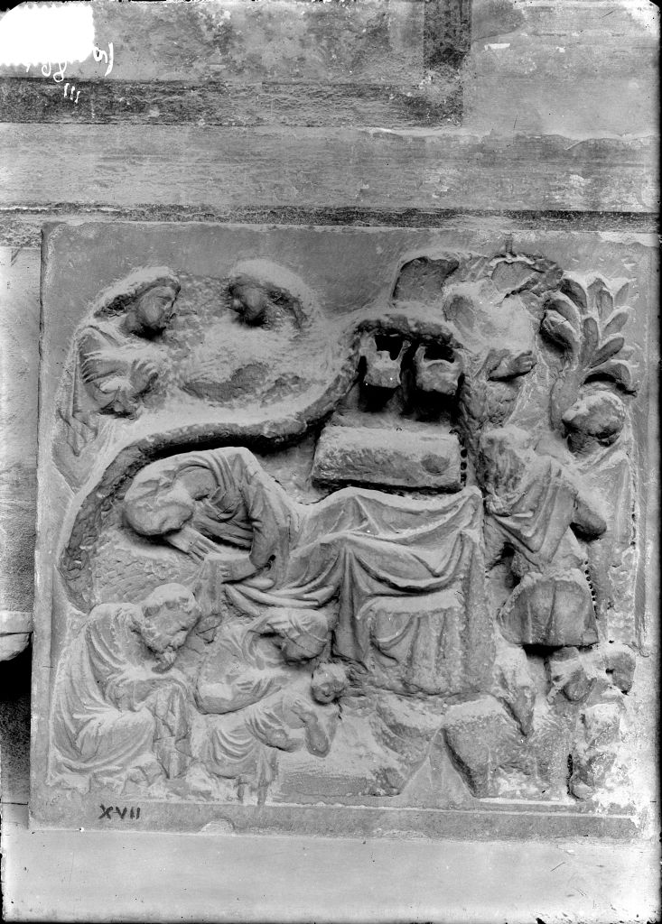 Pisa - Camposanto - Lapidi (negativo) di Anonimo (XIX/ XX)