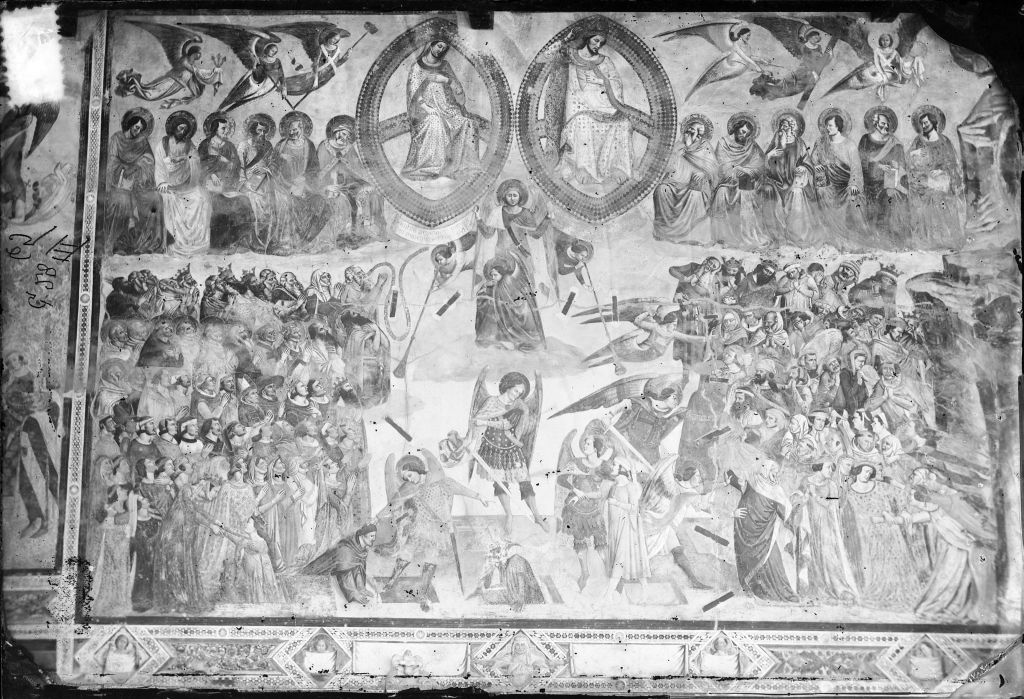 Buffalmacco Bonamico. Giudizio Universale - Pisa (negativo) di Buffalmacco Bonamico (attr), Anonimo (XIX/ XX)