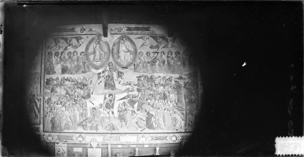 Buffalmacco Bonamico. Giudizio Universale - Pisa (negativo) di Buffalmacco Bonamico (attr), Anonimo (XIX/ XX)