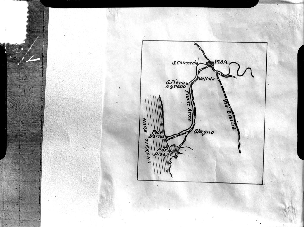 S. Piero a Grado - Disegni (negativo) di Anonimo (XIX/ XX)