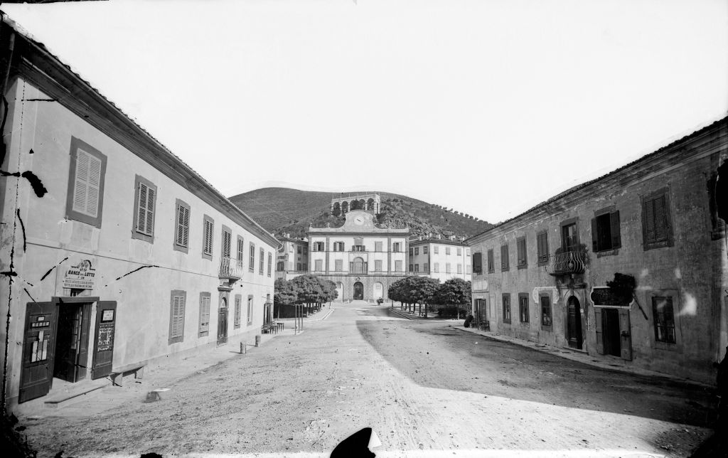 S. Giuliano Terme - Vedute (negativo) di Anonimo (XIX/ XX)