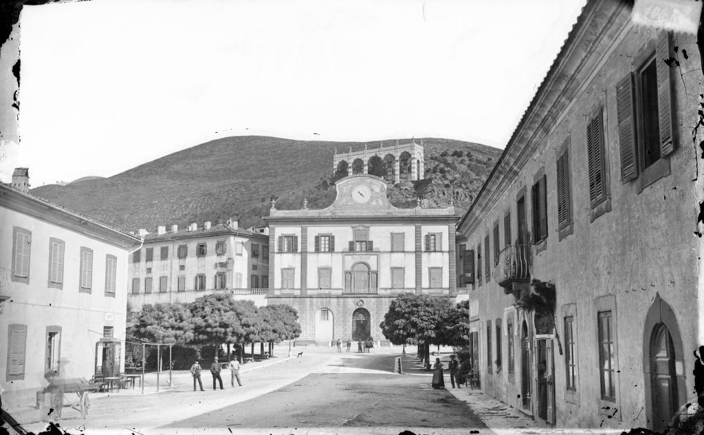 S. Giuliano Terme - Vedute (negativo) di Anonimo (XIX/ XX)