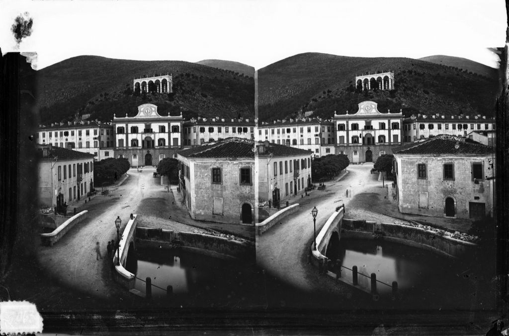 S. Giuliano Terme - Vedute (negativo) di Anonimo (XIX/ XX)