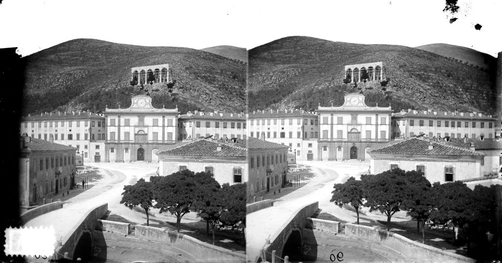 S. Giuliano Terme - Vedute (negativo) di Anonimo (XIX/ XX)