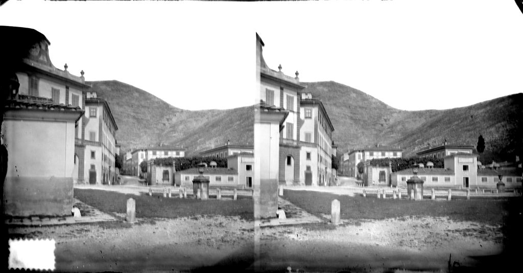 S. Giuliano Terme - Vedute (negativo) di Anonimo (XIX/ XX)