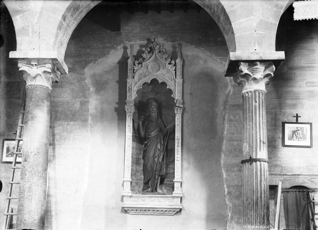 Vicopisano - Pieve di S. Maria e S. Giovanni (negativo) di Anonimo (XIX/ XX)