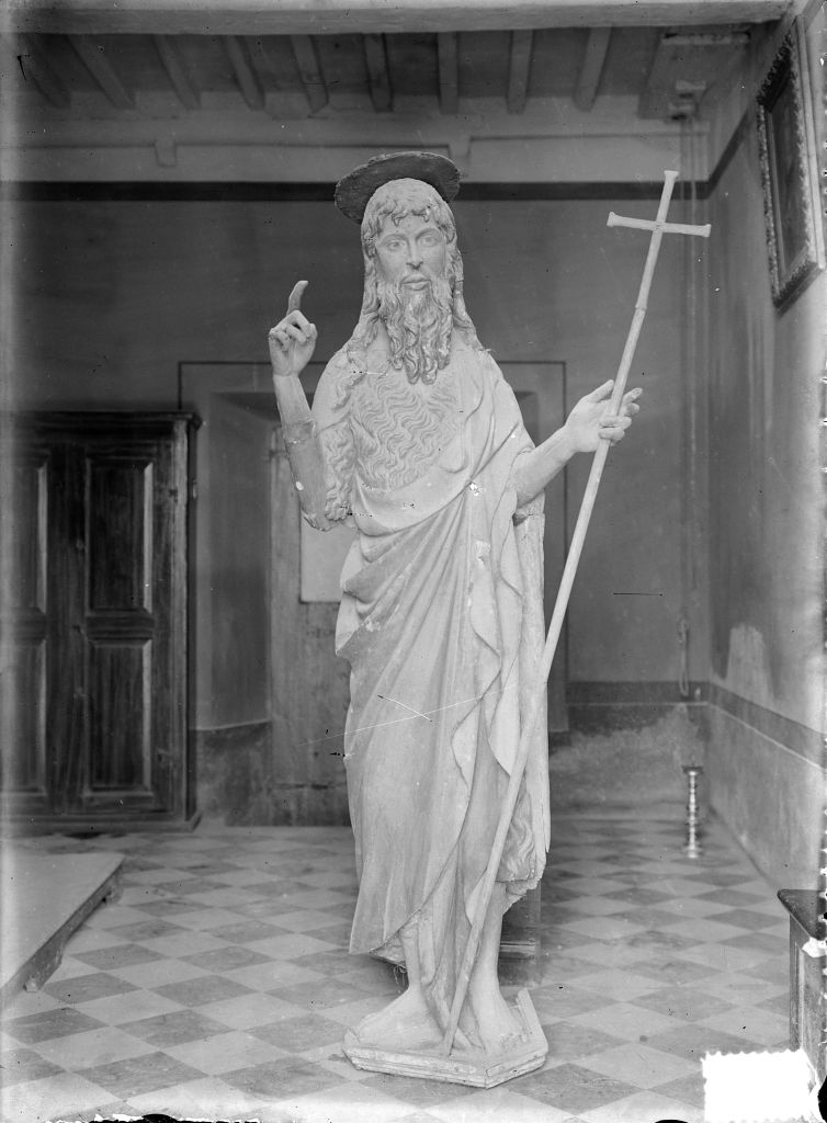 Nino Pisano (?) - Sculture - Vicopisano - Pieve di S. Maria e S. Giovanni (negativo) di Nino Pisano (attr), Anonimo (XIX/ XX)