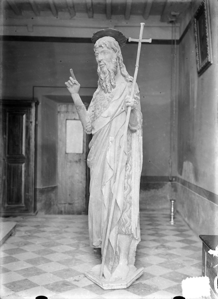 Nino Pisano (?) - Sculture - Vicopisano - Pieve di S. Maria e S. Giovanni (negativo) di Nino Pisano (attr), Anonimo (XIX/ XX)