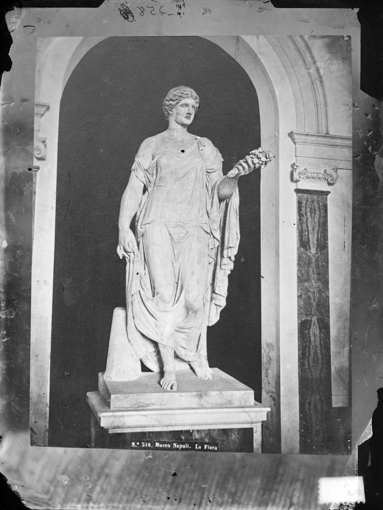 Napoli - Museo archeologico (?) - Sculture (negativo) di Anonimo (XIX/ XX)