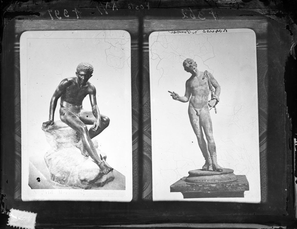 Napoli - Museo archeologico (?) - Sculture (negativo) di Anonimo (XIX/ XX)