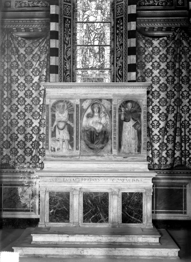 Pisa - Chiesa di S. Caterina - Vedute interne (negativo) di Anonimo (XIX/ XX)