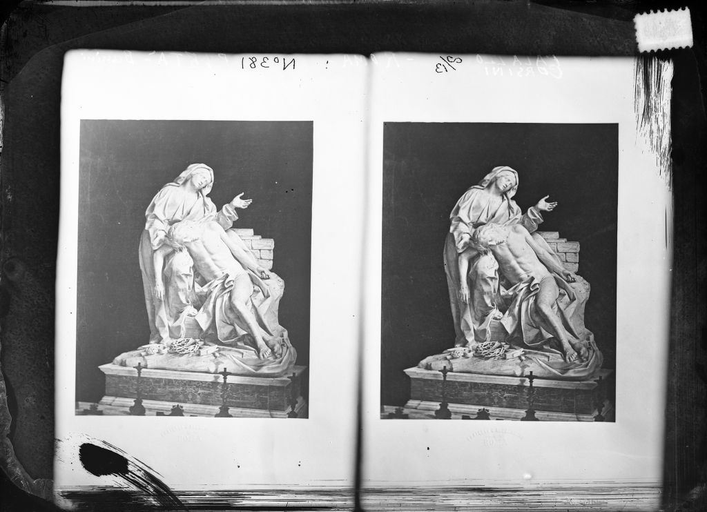 Bernini, Gian Lorenzo - Sculture - Roma (negativo) di Bernini, Gian Lorenzo, Anonimo (XIX/ XX)