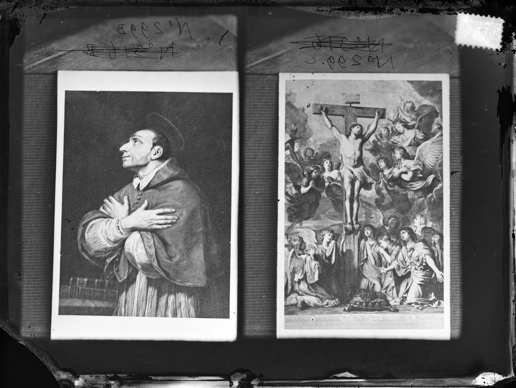 La Crocifissione - Dipinti (negativo) di Anonimo (XIX/ XX)