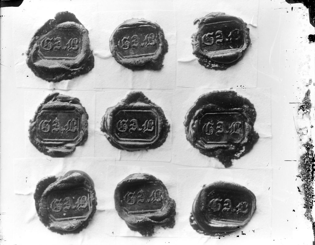 Sigle (negativo) di Anonimo (XIX/ XX)