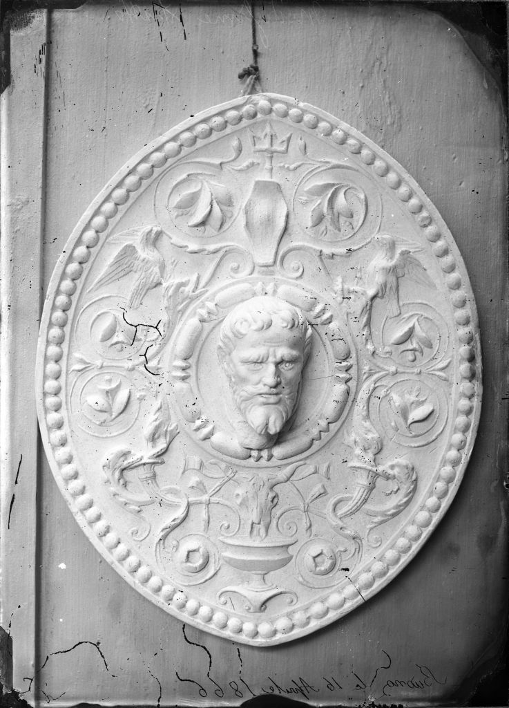 Medaglione (negativo) di Anonimo (XIX/ XX)