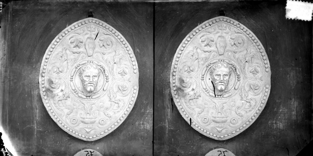 Medaglione (negativo) di Anonimo (XIX/ XX)