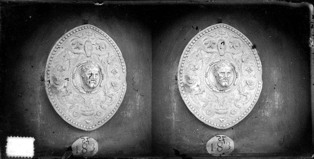 Medaglione (negativo) di Anonimo (XIX/ XX)