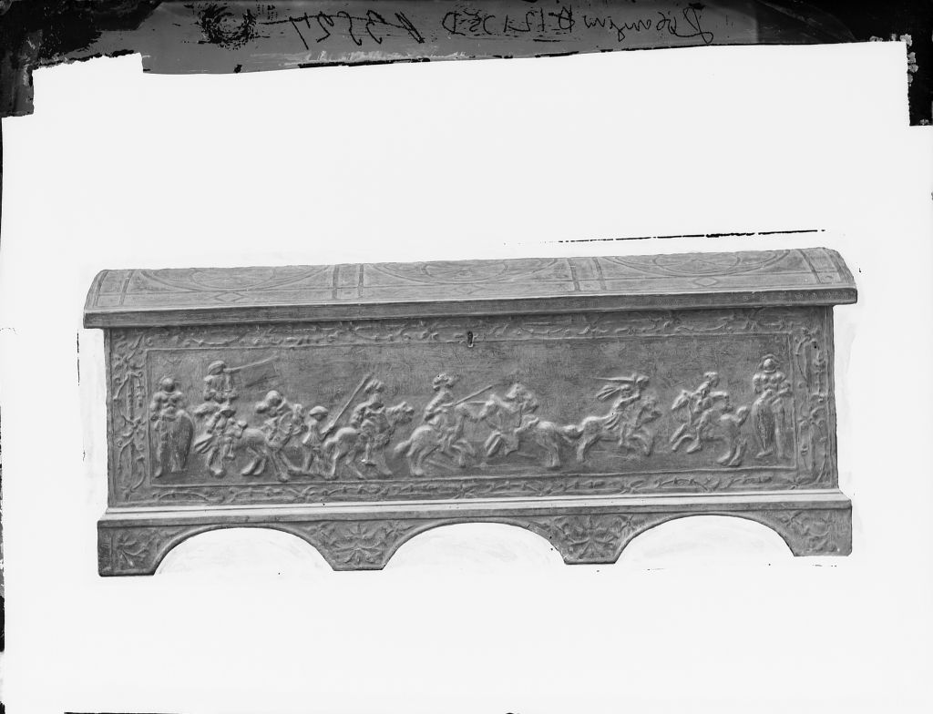 Sarcofago (negativo) di Anonimo (XIX/ XX)