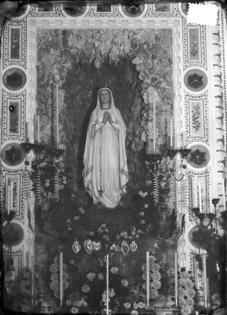 Madonna del Rosario - Sculture (negativo) di Anonimo (XIX/ XX)