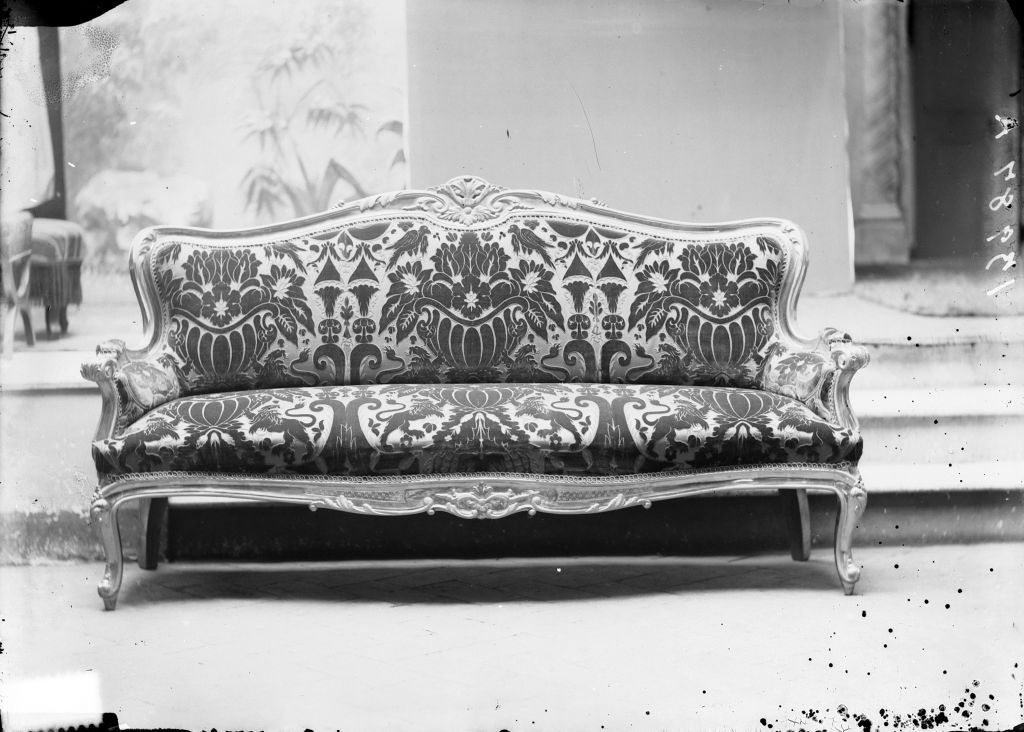 Canapè (negativo) di Anonimo (XIX/ XX)