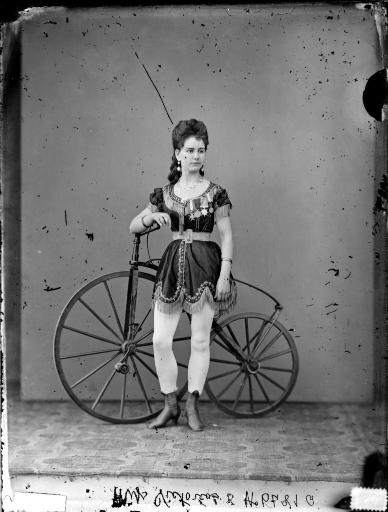 Donne dello spettacolo - Ritratti (negativo) di Anonimo (XIX/ XX)