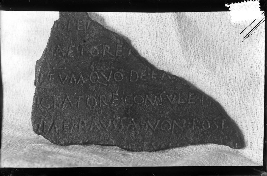 Pisa - Iscrizioni - Frammenti (negativo) di Anonimo (XIX/ XX)