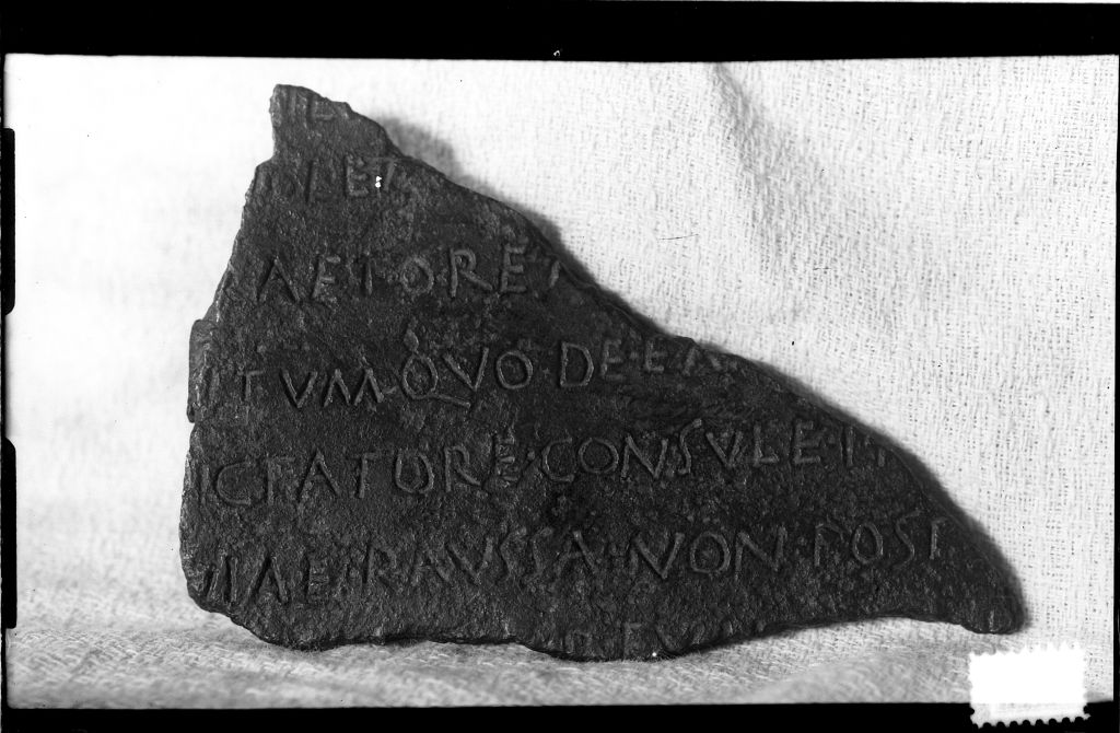 Pisa - Iscrizioni - Frammenti (negativo) di Anonimo (XIX/ XX)