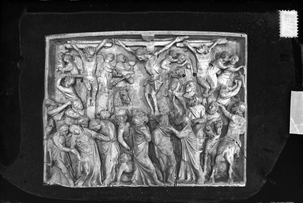 Giovanni Pisano. Pergamo - Pisa (negativo) di Giovanni Pisano, Anonimo (XIX/ XX)