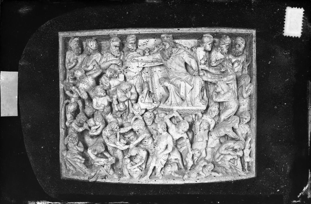 Giovanni Pisano. Pergamo - Pisa (negativo) di Giovanni Pisano, Anonimo (XIX/ XX)