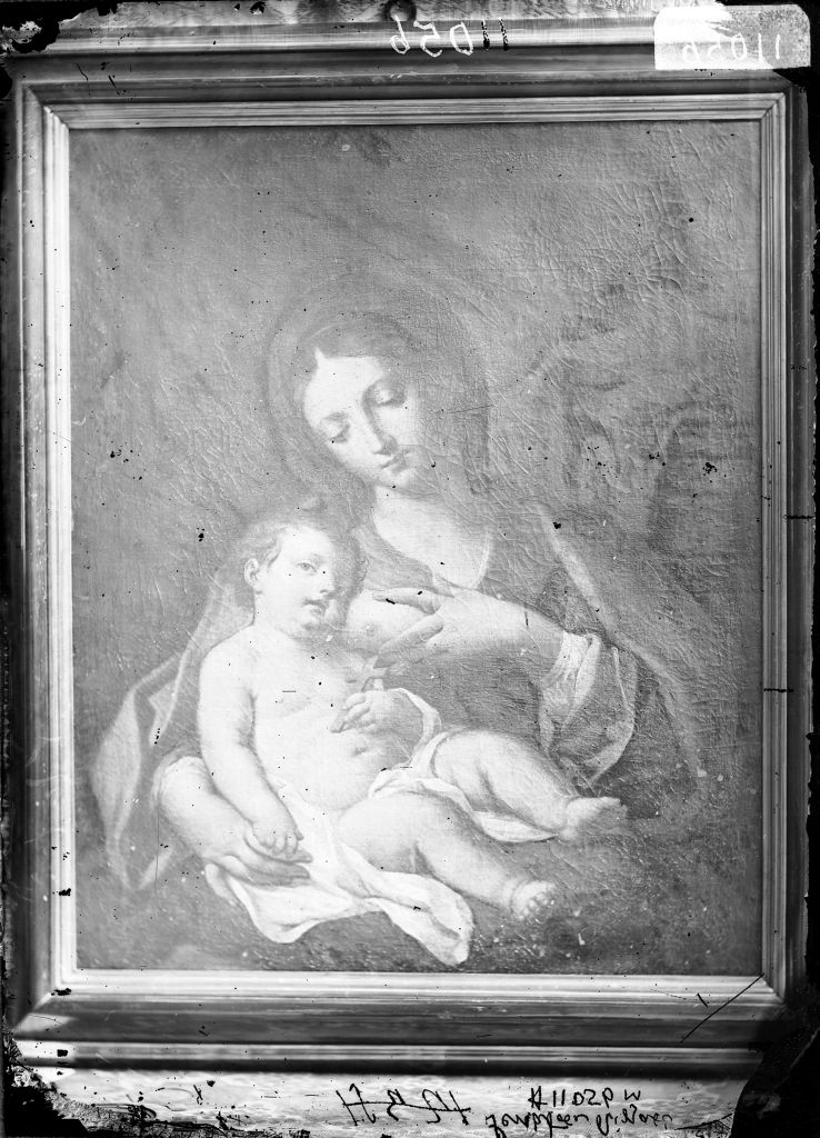 Madonna con Bambino - Dipinti (negativo) di Anonimo (XIX/ XX)