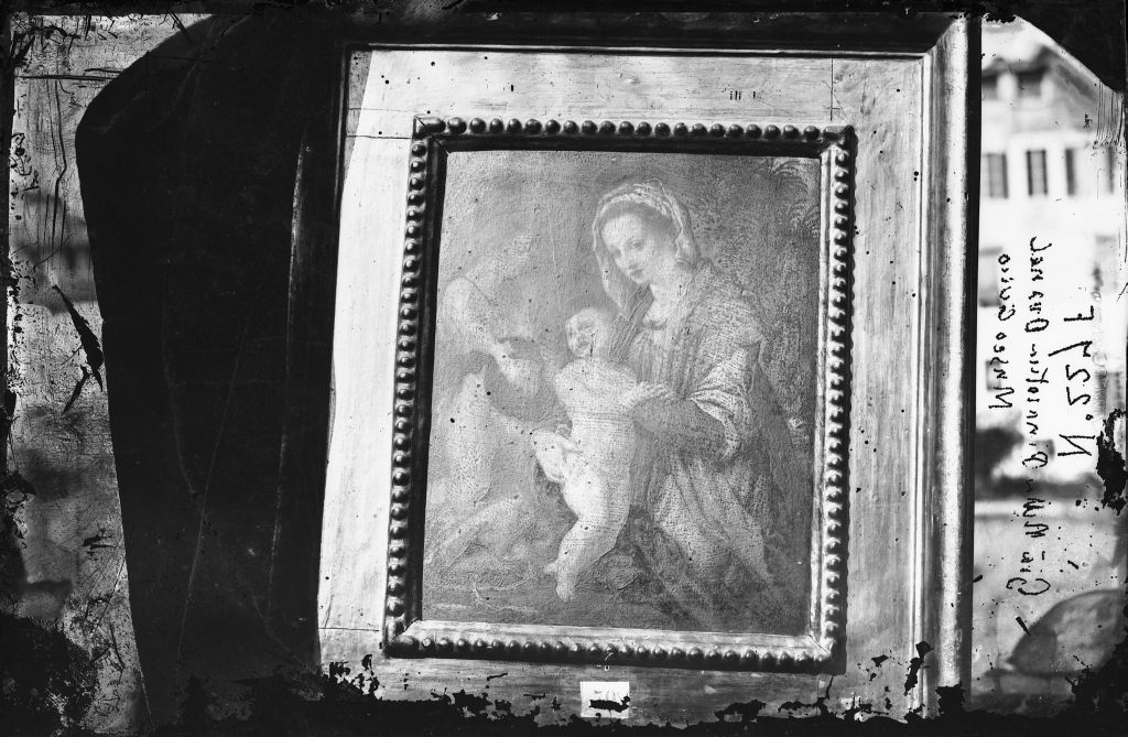 Pisa - Madonna con Bambino - Dipinti (negativo) di Anonimo (XIX/ XX)