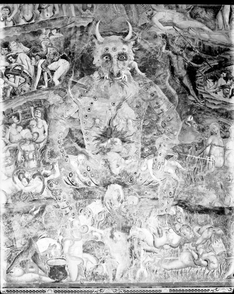 Buffalmacco Bonamico. Inferno - Pisa (negativo) di Buffalmacco Bonamico (attr), Anonimo (XIX/ XX)