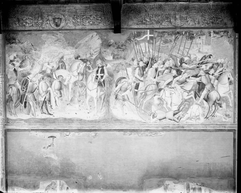 Spinello Aretino. Storie dei SS. Efisio e Potito - Pisa (negativo) di Spinello Aretino, Anonimo (XIX/ XX)