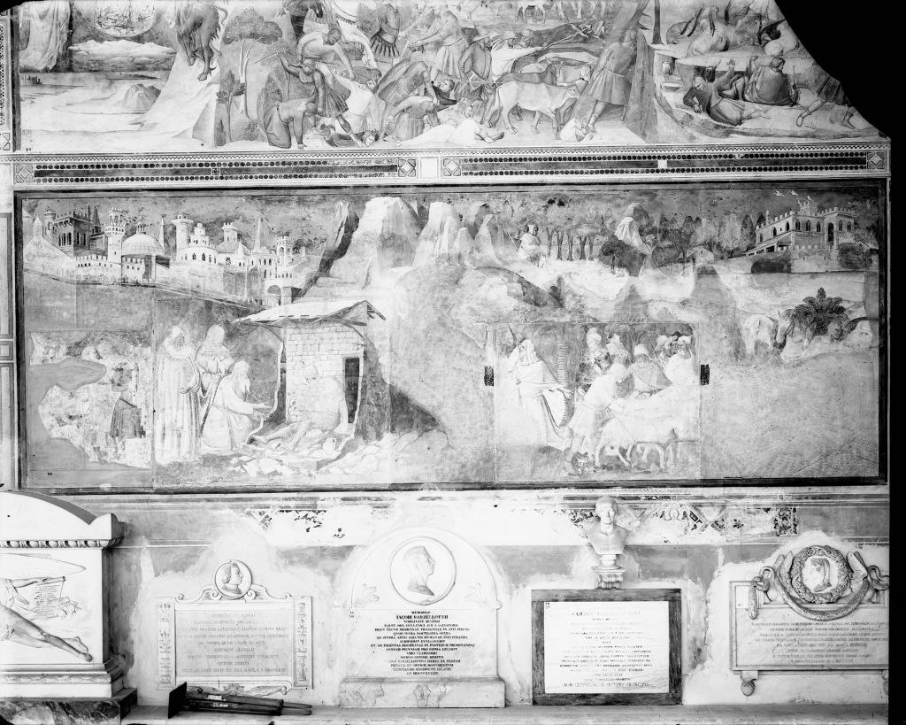 Gozzoli, Benozzo (?). Storie del Vecchio Testamento - Pisa (negativo) di Gozzoli, Benozzo, Anonimo (XIX/ XX)