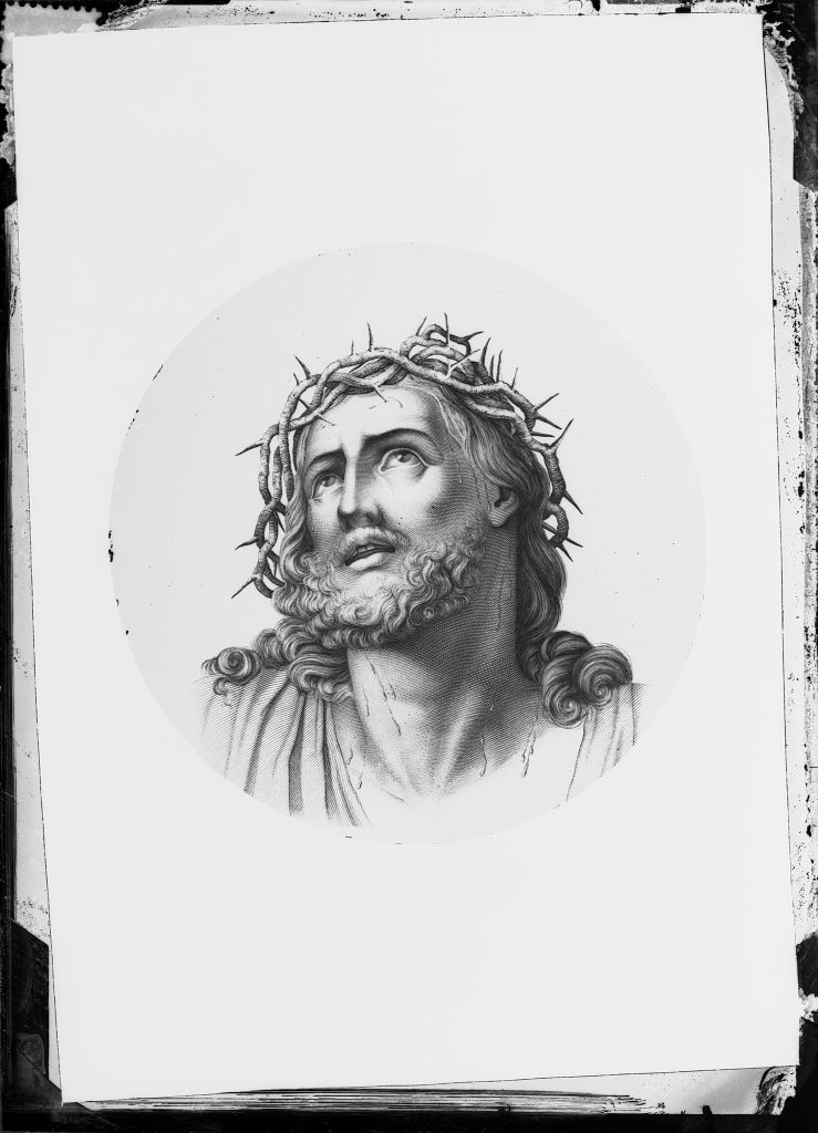 Correggio (o Allegri, Antonio) - Dipinti (negativo) di Correggio, Anonimo (XIX/ XX)