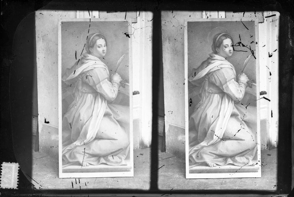 Andrea del Sarto - Dipinti - Pisa - Duomo (negativo) di Andrea del Sarto, Anonimo (XIX/ XX)