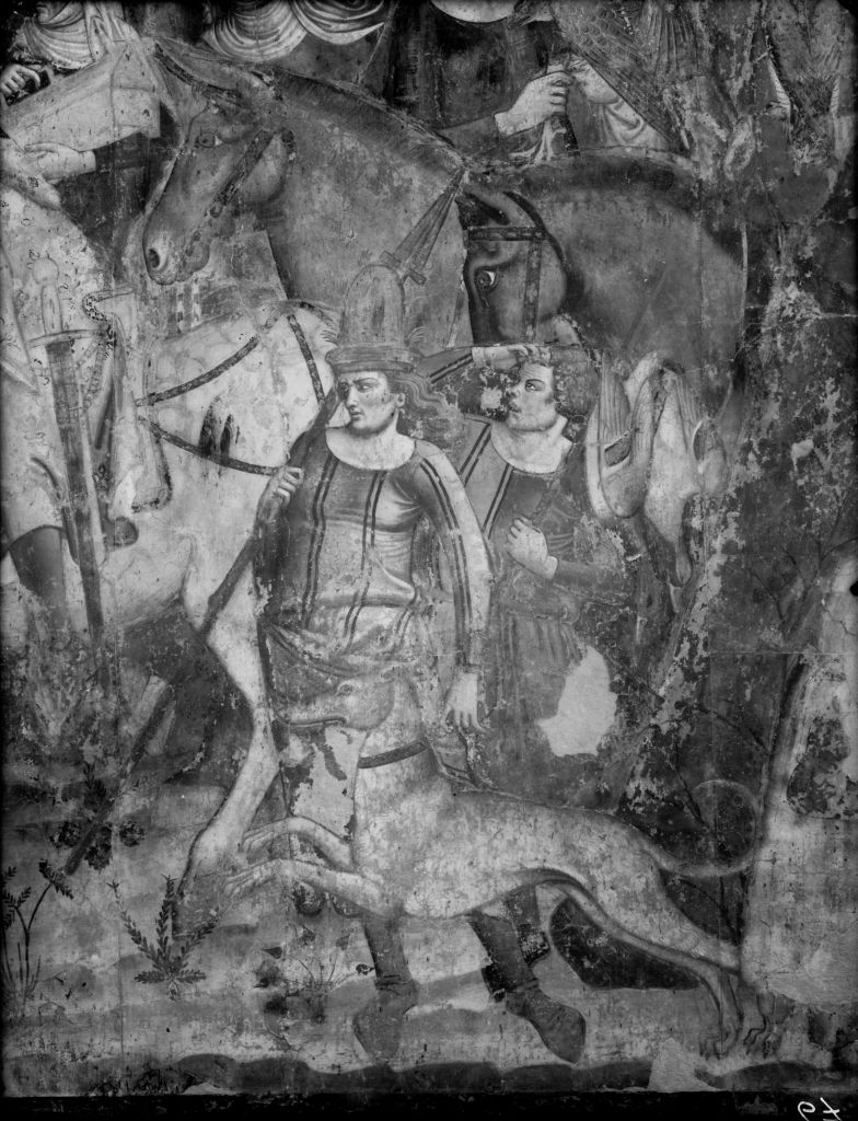 Pisa - Camposanto Monumentale - Affreschi (negativo) di Laboratorio Fotografico della Soprintendenza - Pisa (metà XX)