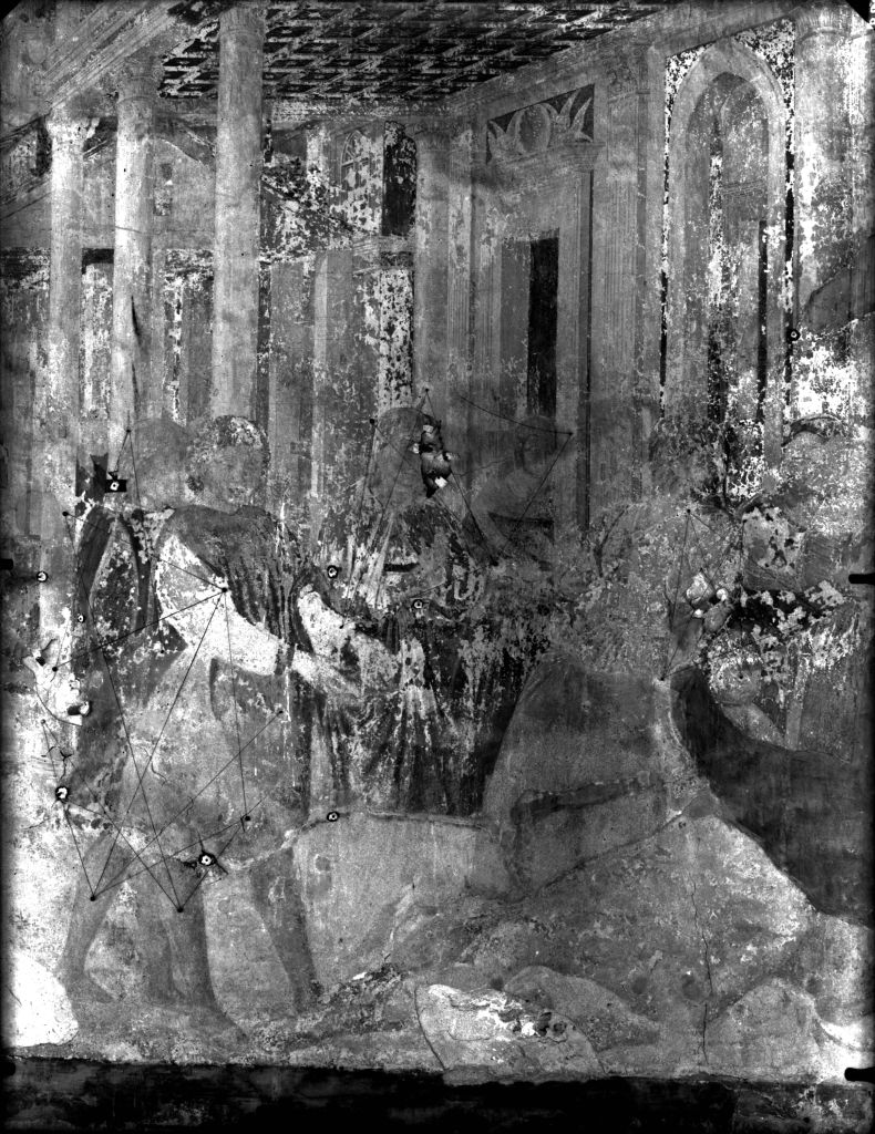 Pisa - Camposanto Monumentale - Affreschi (negativo) di Laboratorio Fotografico della Soprintendenza - Pisa (secondo quarto XX)