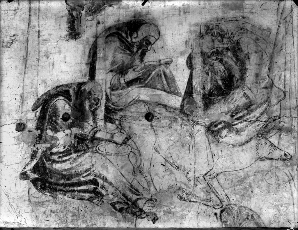 Pisa - Camposanto Monumentale - Affreschi (negativo) di Laboratorio Fotografico della Soprintendenza - Pisa (secondo quarto XX)