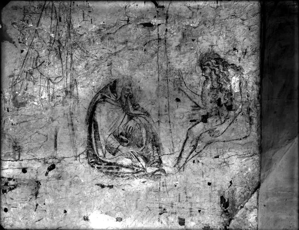 Pisa - Camposanto Monumentale - Affreschi (negativo) di Laboratorio Fotografico della Soprintendenza - Pisa (secondo quarto XX)