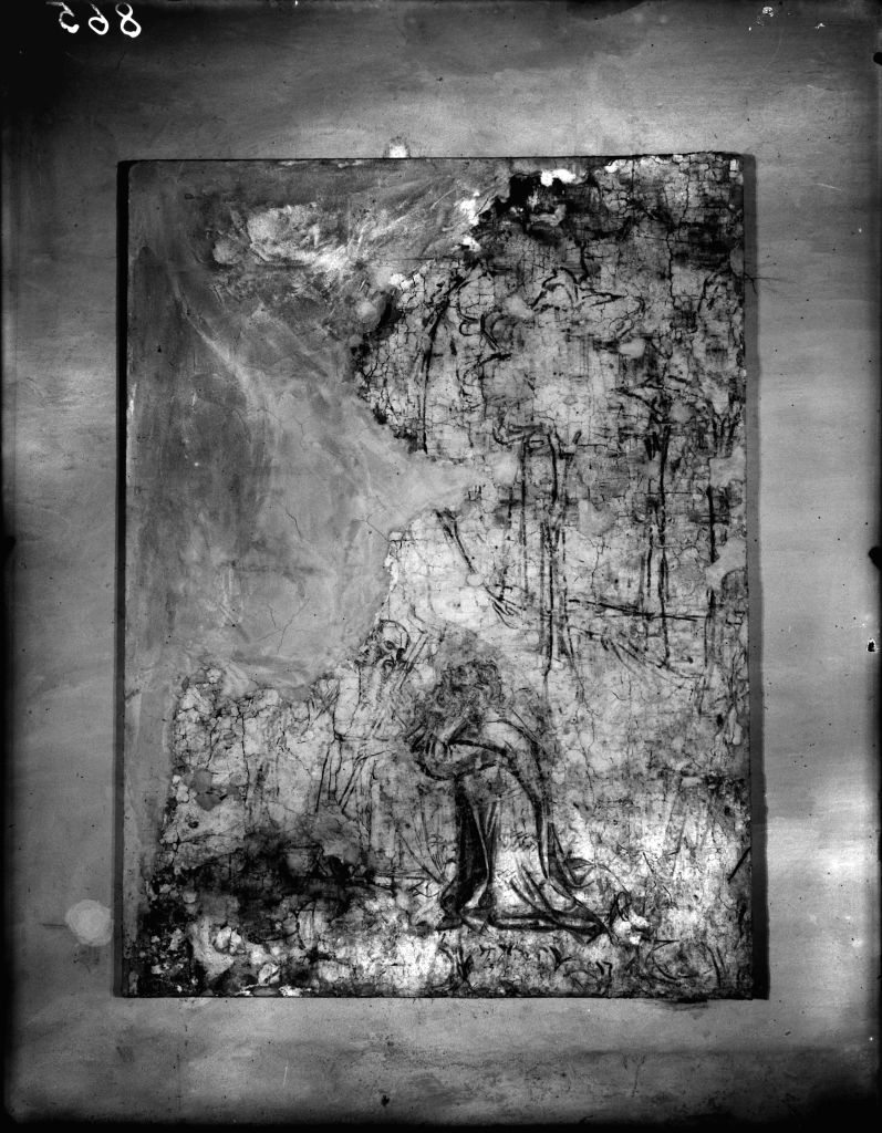 Pisa - Camposanto Monumentale - Affreschi (negativo) di Laboratorio Fotografico della Soprintendenza - Pisa (secondo quarto XX)