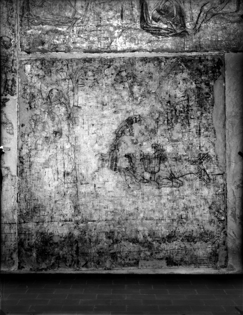 Pisa - Camposanto Monumentale - Affreschi (negativo) di Laboratorio Fotografico della Soprintendenza - Pisa (secondo quarto XX)