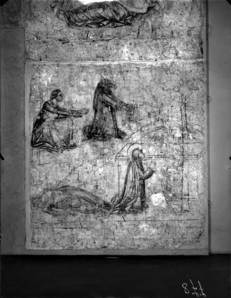 Pisa - Camposanto Monumentale - Affreschi (negativo) di Laboratorio Fotografico della Soprintendenza - Pisa (secondo quarto XX)