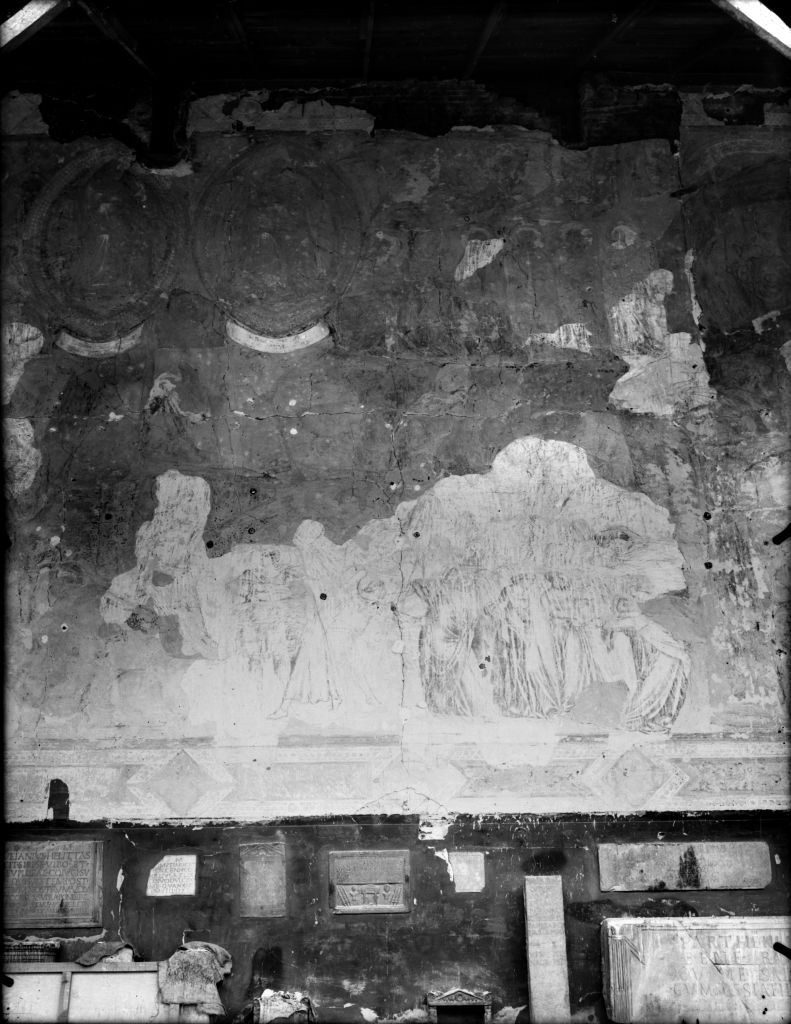 Pisa - Camposanto Monumentale - Affreschi (negativo) di Laboratorio Fotografico della Soprintendenza - Pisa (secondo quarto XX)
