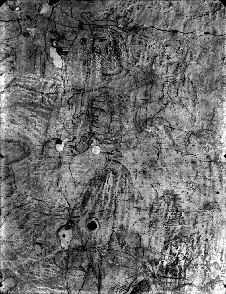 Pisa - Camposanto Monumentale - Affreschi (negativo) di Laboratorio Fotografico della Soprintendenza - Pisa (secondo quarto XX)