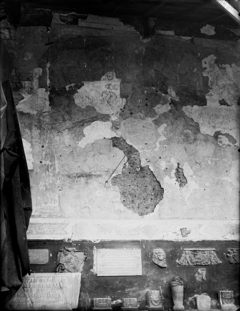 Pisa - Camposanto Monumentale - Affreschi (negativo) di Laboratorio Fotografico della Soprintendenza - Pisa (secondo quarto XX)