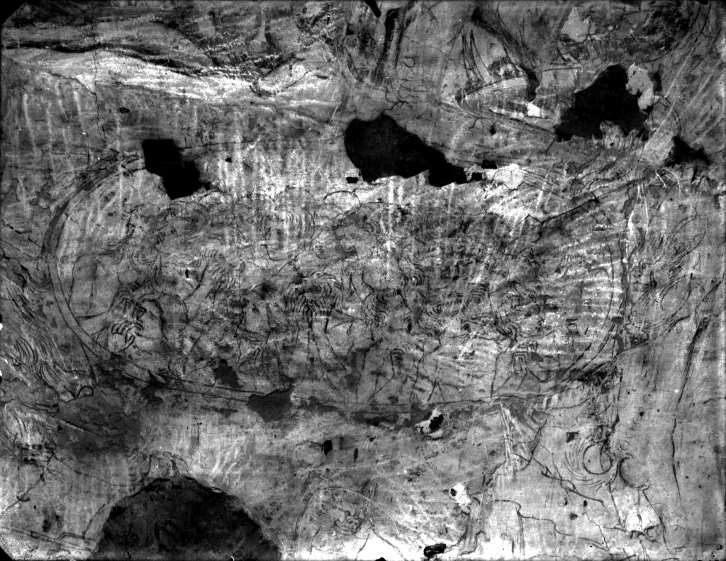 Pisa - Camposanto Monumentale - Affreschi (negativo) di Laboratorio Fotografico della Soprintendenza - Pisa (secondo quarto XX)