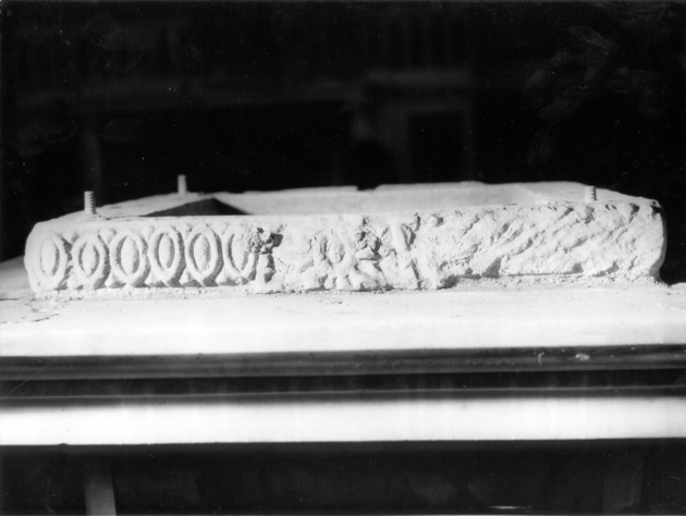 rilievo, elemento d'insieme - bottega italiana (secc. VIII/ IX)