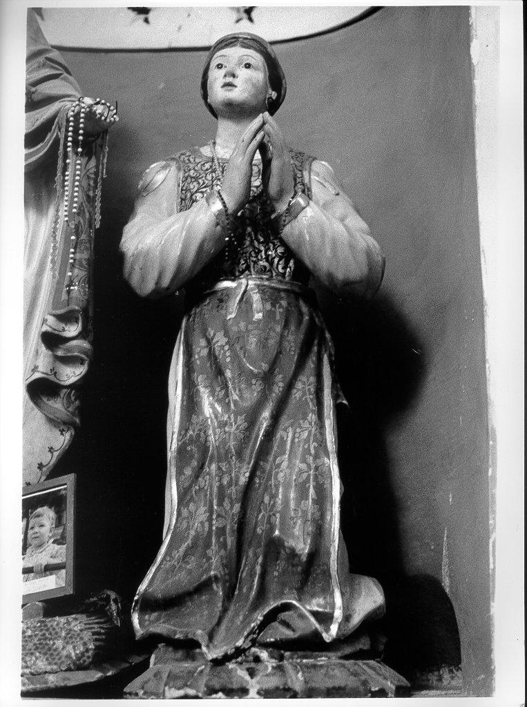 Santa (statua) - bottega italiana (prima metà sec. XX)